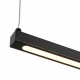  Step Into Design Lampa wisząca BEAM-80 LED czarna 80 cm ST-8960-L80 black