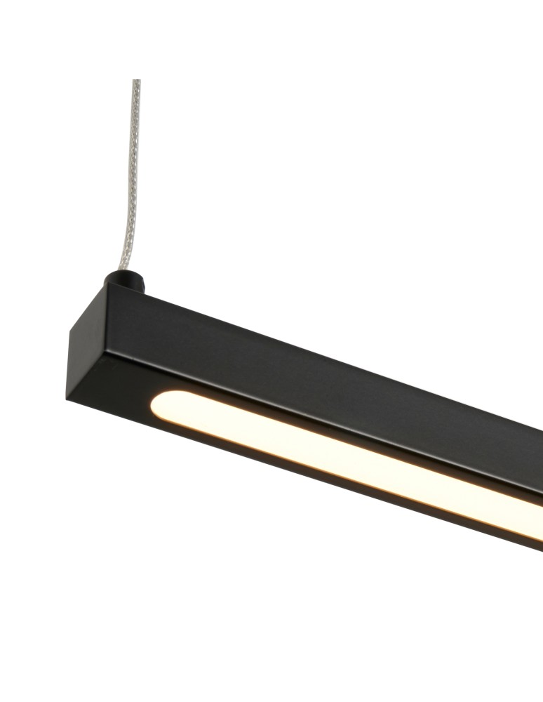 Pendant lamps over the island -  Step Into Design BEAM-100 LED pendant lamp black 100 cm ST-8960-L100 black  - product kolory-swiatla.pl 13