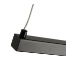 Pendant lamps over the island -  Step Into Design BEAM-100 LED pendant lamp black 100 cm ST-8960-L100 black  - product 14