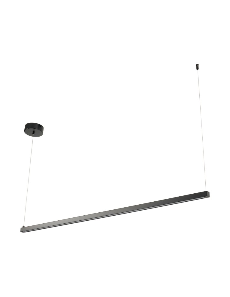 Pendant lamps over the island -  Step Into Design BEAM-120 LED pendant lamp black 120 cm ST-8960-L120 black - product kolory-swiatla.pl 3