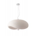  Step Into Design Lampa wisząca STONE FLAT biała 60 cm DN429-600