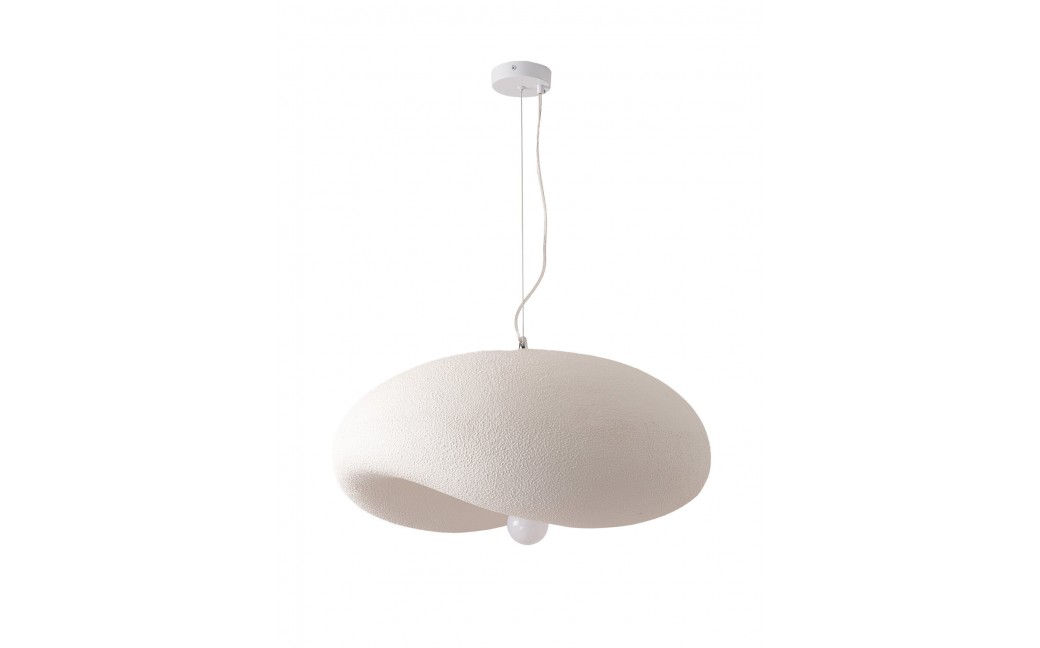  Step Into Design Lampa wisząca STONE FLAT biała 60 cm DN429-600