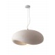  Step Into Design Lampa wisząca STONE FLAT biała 60 cm DN429-600