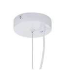 Designer pendant lamps -  Step Into Design STONE FLAT pendant lamp white 60 cm DN429-600 - product 4