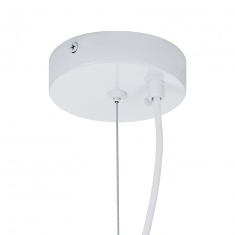  Step Into Design Lampa wisząca STONE FLAT biała 60 cm DN429-600