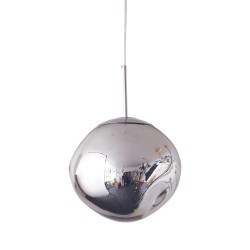 Step Into Design Lampa wisząca GLAM S srebrna 18 cm MP-1239-180 chrome