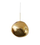 Single pendant lamps -  Step Into Design GLAM M gold 28 cm pendant lamp MP-1239-280 gold - product 1