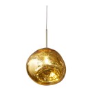 Single pendant lamps -  Step Into Design GLAM M gold 28 cm pendant lamp MP-1239-280 gold - product 5