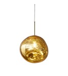 Single pendant lamps -  Step Into Design GLAM M gold 28 cm pendant lamp MP-1239-280 gold - product 7
