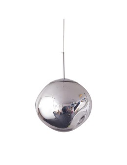 Step Into Design GLAM M pendant lamp silver 28 cm MP-1239-280 chrome