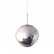  Step Into Design Lampa wisząca GLAM M srebrna 28 cm MP-1239-280 chrome