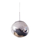 Designer pendant lamps -  Step Into Design GLAM M pendant lamp silver 28 cm MP-1239-280 chrome - product 9