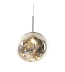Designer pendant lamps -  Step Into Design GLAM L pendant lamp silver 38 cm MP-1239-380 chrome - product 3