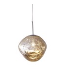 Designer pendant lamps -  Step Into Design GLAM L pendant lamp silver 38 cm MP-1239-380 chrome - product 6