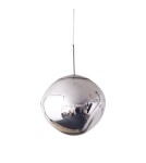 Designer pendant lamps -  Step Into Design GLAM L pendant lamp silver 38 cm MP-1239-380 chrome - product 8