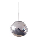 Designer pendant lamps -  Step Into Design GLAM L pendant lamp silver 38 cm MP-1239-380 chrome - product 12