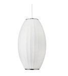 Single pendant lamps -  Step Into Design SILK BARREL pendant lamp white 60 cm ST-2335-30 - product 1
