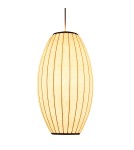 Single pendant lamps -  Step Into Design SILK BARREL pendant lamp white 60 cm ST-2335-30 - product 2