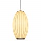  Step Into Design Lampa wisząca SILK BARREL biała 60 cm ST-2335-30