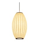 Single pendant lamps -  Step Into Design SILK BARREL pendant lamp white 60 cm ST-2335-30 - product 6