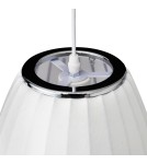 Single pendant lamps -  Step Into Design SILK BARREL pendant lamp white 60 cm ST-2335-30 - product 11
