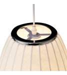 Single pendant lamps -  Step Into Design SILK BARREL pendant lamp white 60 cm ST-2335-30 - product 12