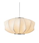 Single pendant lamps -  Step Into Design SILK V-shape pendant lamp white 45 cm ST-2331-45 - product 1