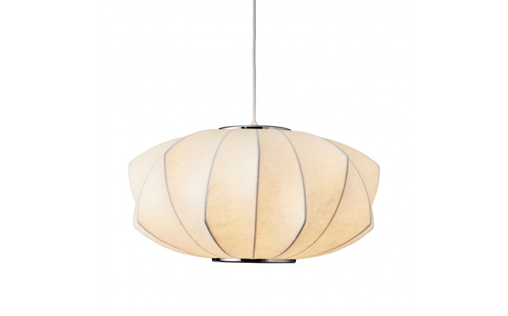  Step Into Design Lampa wisząca SILK V-shape biała 45 cm ST-2331-45