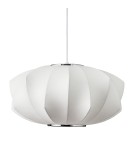 Single pendant lamps -  Step Into Design SILK V-shape pendant lamp white 45 cm ST-2331-45 - product 2