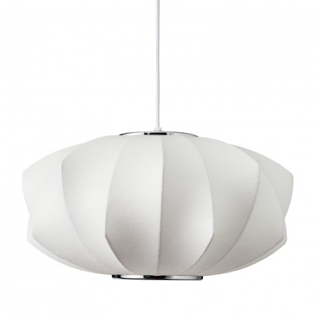  Step Into Design Lampa wisząca SILK V-shape biała 45 cm ST-2331-45