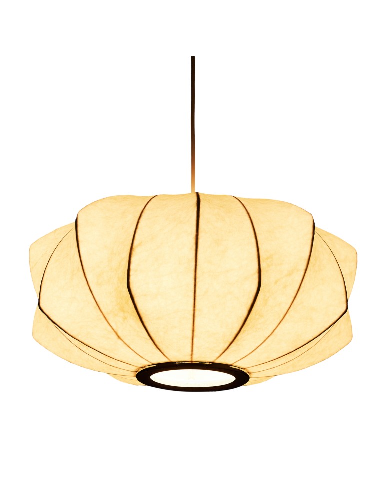 Single pendant lamps -  Step Into Design SILK V-shape pendant lamp white 45 cm ST-2331-45 - product kolory-swiatla.pl 3