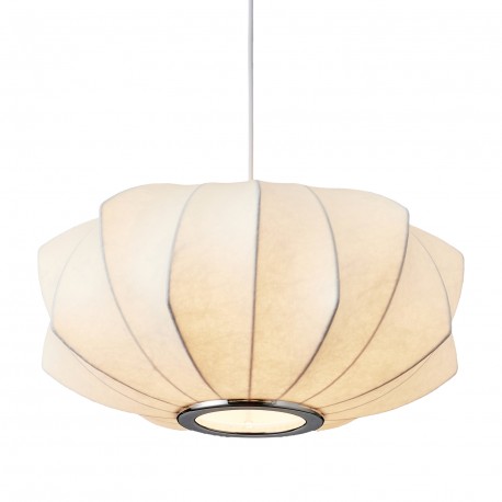  Step Into Design Lampa wisząca SILK V-shape biała 45 cm ST-2331-45