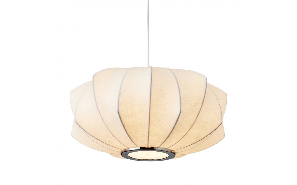  Step Into Design Lampa wisząca SILK V-shape biała 45 cm ST-2331-45