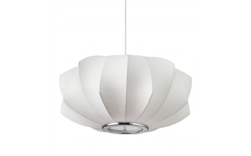  Step Into Design Lampa wisząca SILK V-shape biała 45 cm ST-2331-45