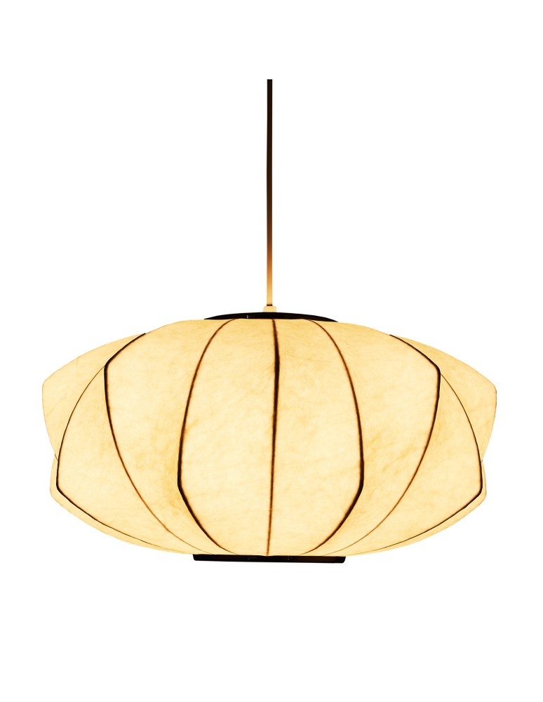 Single pendant lamps -  Step Into Design SILK V-shape pendant lamp white 45 cm ST-2331-45 - product kolory-swiatla.pl 6