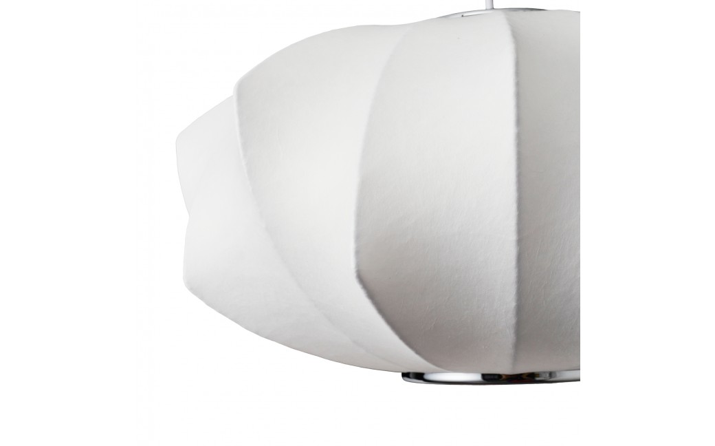  Step Into Design Lampa wisząca SILK V-shape biała 45 cm ST-2331-45