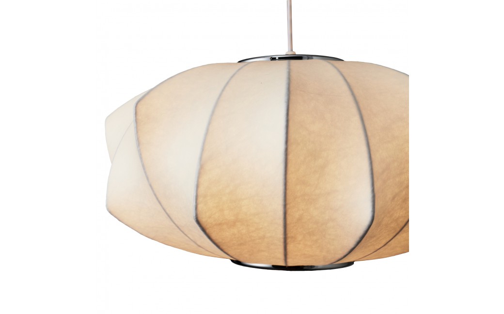  Step Into Design Lampa wisząca SILK V-shape biała 45 cm ST-2331-45