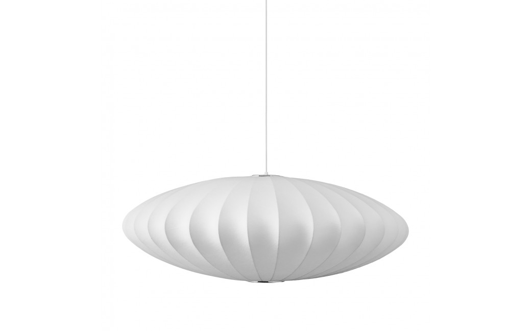  Step Into Design Lampa wisząca SILK FLAT biała 50 cm ST-2328-50