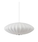 Single pendant lamps -  Step Into Design SILK FLAT pendant lamp white 50 cm ST-2328-50 - product 3