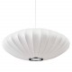  Step Into Design Lampa wisząca SILK FLAT biała 50 cm ST-2328-50