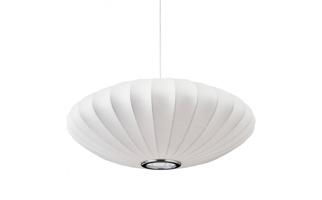  Step Into Design Lampa wisząca SILK FLAT biała 50 cm ST-2328-50