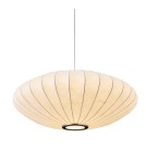 Single pendant lamps -  Step Into Design SILK FLAT pendant lamp white 50 cm ST-2328-50 - product 5