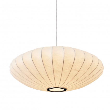  Step Into Design Lampa wisząca SILK FLAT biała 50 cm ST-2328-50