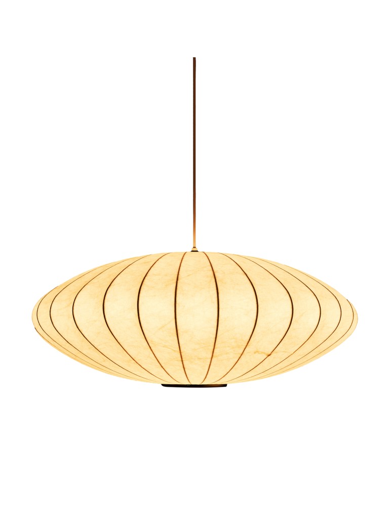 Single pendant lamps -  Step Into Design SILK FLAT pendant lamp white 50 cm ST-2328-50 - product kolory-swiatla.pl 7