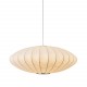  Step Into Design Lampa wisząca SILK FLAT biała 50 cm ST-2328-50