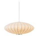 Single pendant lamps -  Step Into Design SILK FLAT pendant lamp white 50 cm ST-2328-50 - product 8