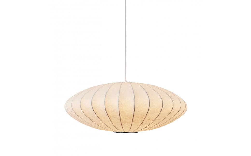  Step Into Design Lampa wisząca SILK FLAT biała 50 cm ST-2328-50