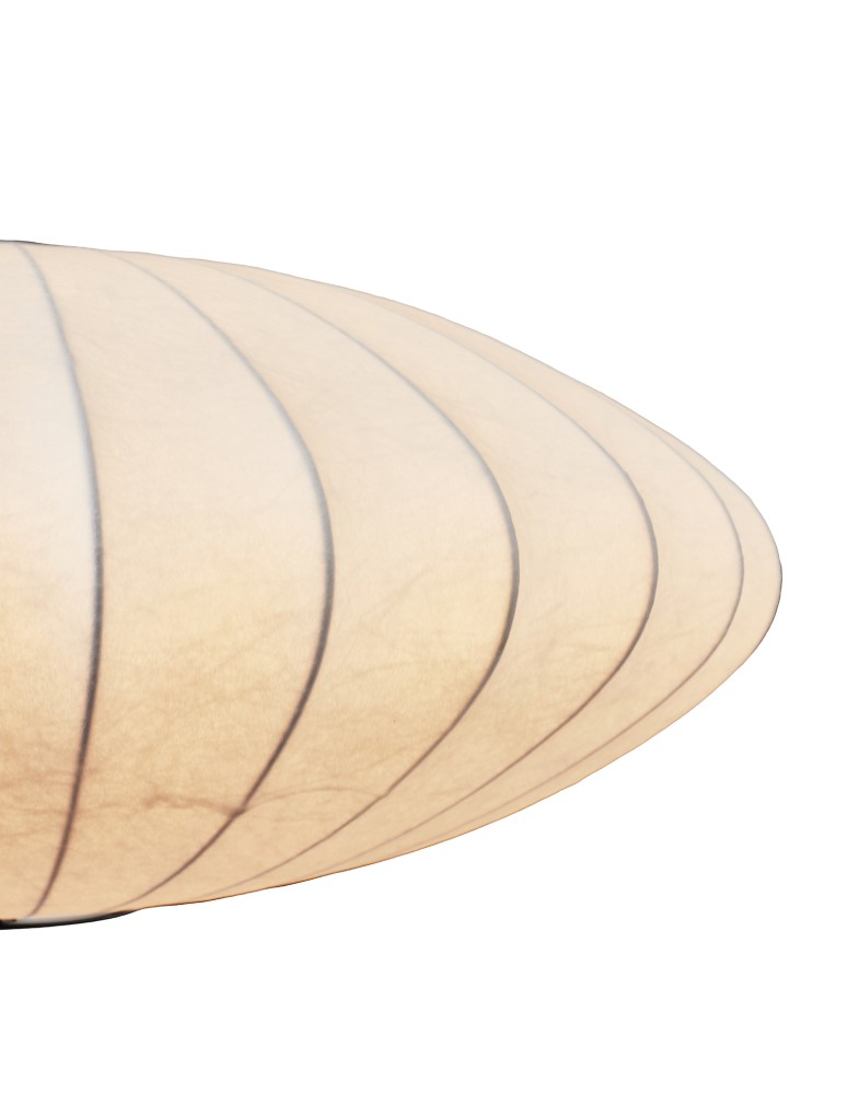 Single pendant lamps -  Step Into Design SILK FLAT pendant lamp white 50 cm ST-2328-50 - product kolory-swiatla.pl 10