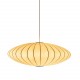  Step Into Design Lampa wisząca SILK FLAT biała 50 cm ST-2328-50