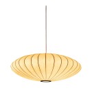 Single pendant lamps -  Step Into Design SILK FLAT pendant lamp white 50 cm ST-2328-50 - product 14